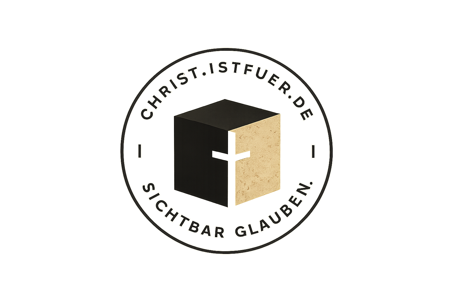 Logo Christ.istfuer.de – Sichtbar glauben